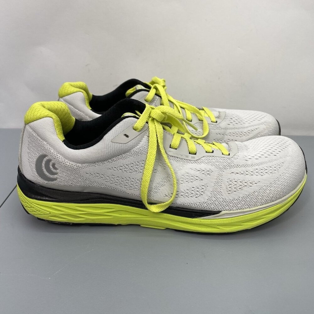 Topo Athletic Fli Lyte 3 Sneakers Shoes Running Training Gray Mens 12
